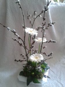 composition florale anniversaire Belfort Montbéliard Natur'elle